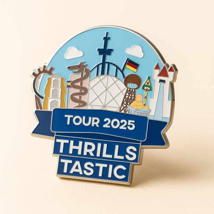 ThrillsTastic Tour Pin 2025