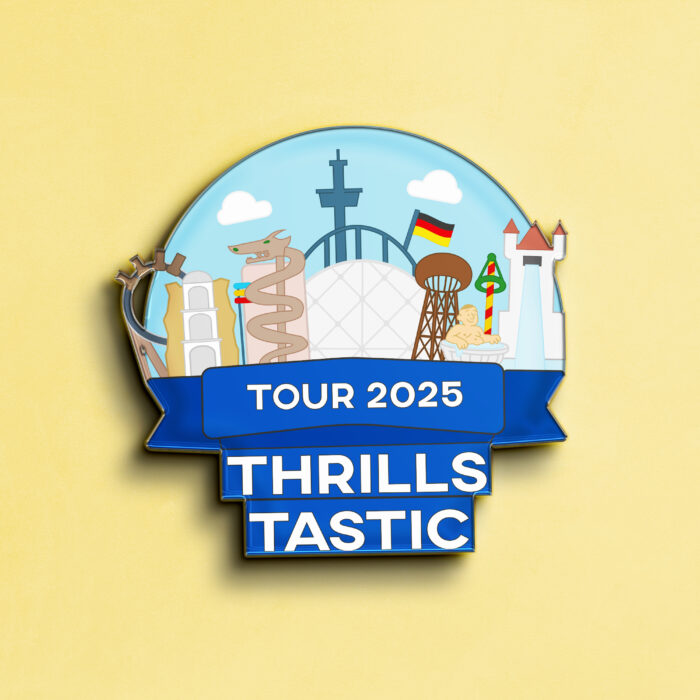 ThrillsTastic Tour Pin 2025